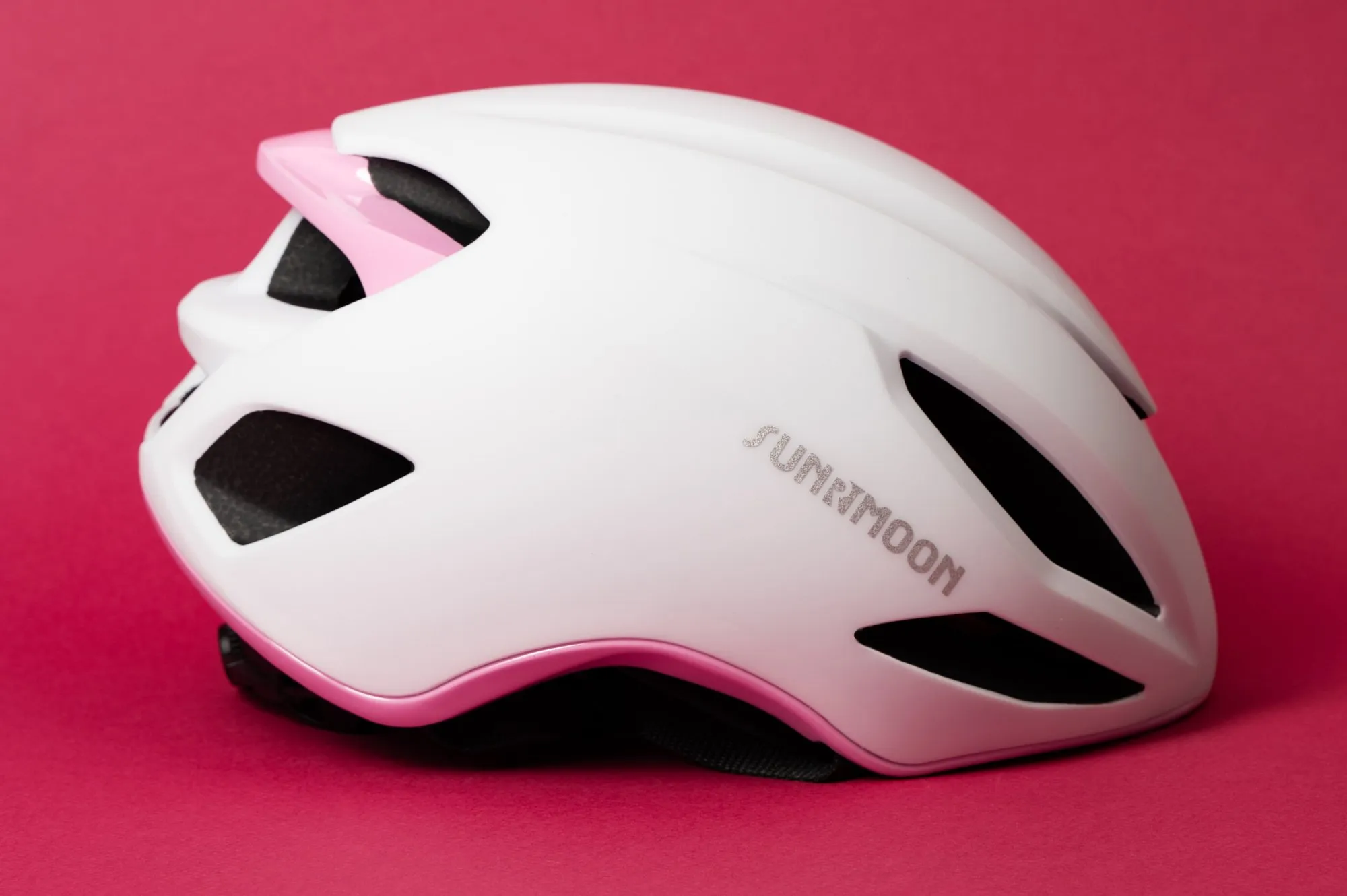 Шлем велосипедный SUNRIMOON FALCON PINK AND WHITE