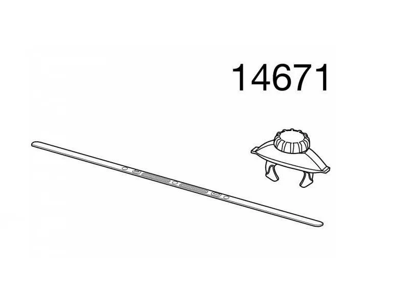 Крепеж для бокса THULE POWER CLICK 14671