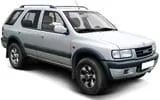 5-дверный SUV с 1999 по 2004 на рейлинги