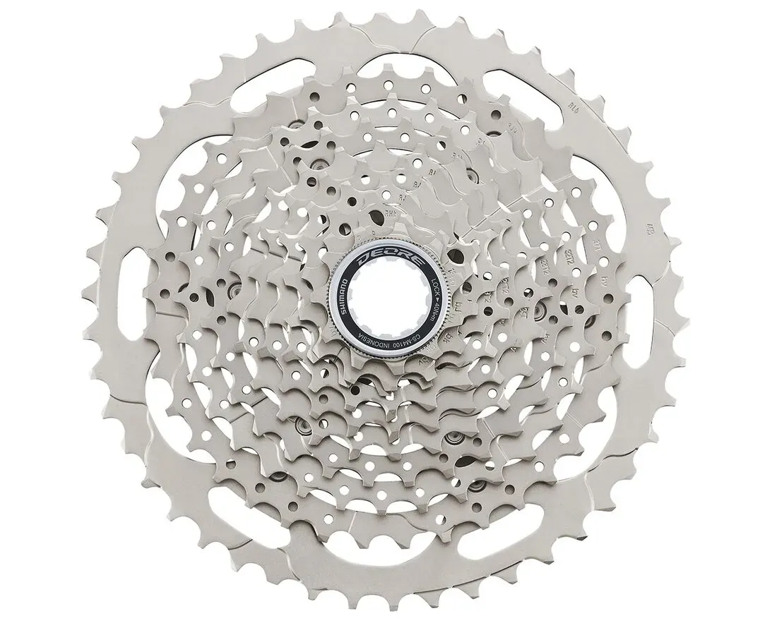 Кассета Shimano Deore, M4100, 10 скоростей, 11-46T