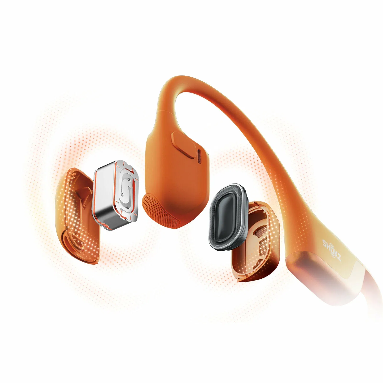 Беспроводные наушники с костной проводимостью SHOKZ OpenRun Pro 2, оранжевый