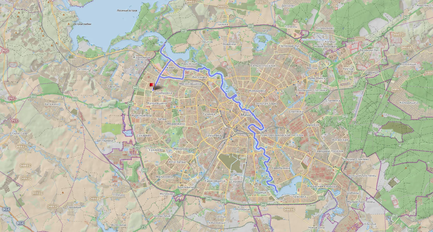 Домбровка-велодорожка 2018