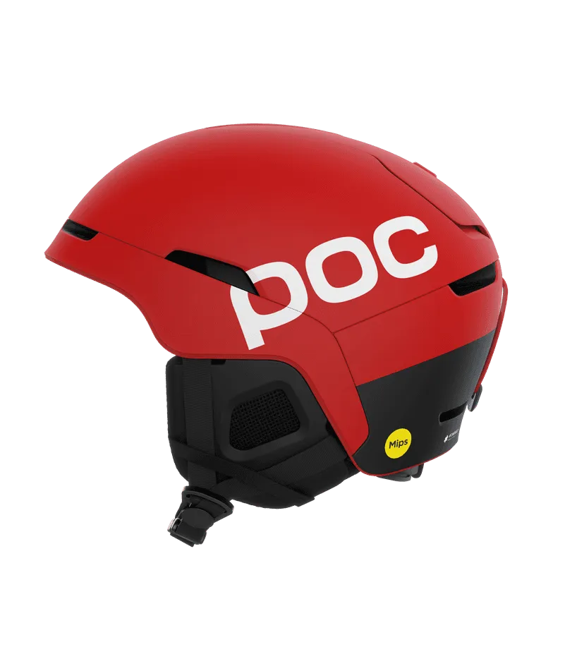Горнолыжный шлем POC Obex BC MIPS Prismane Red Matt