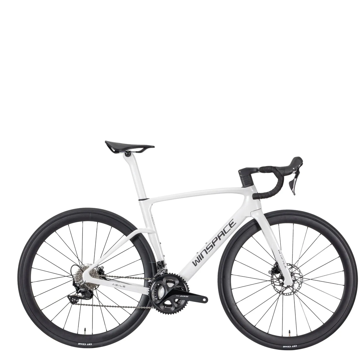 Велосипед Winspace Agile 105 DI2 Polar White