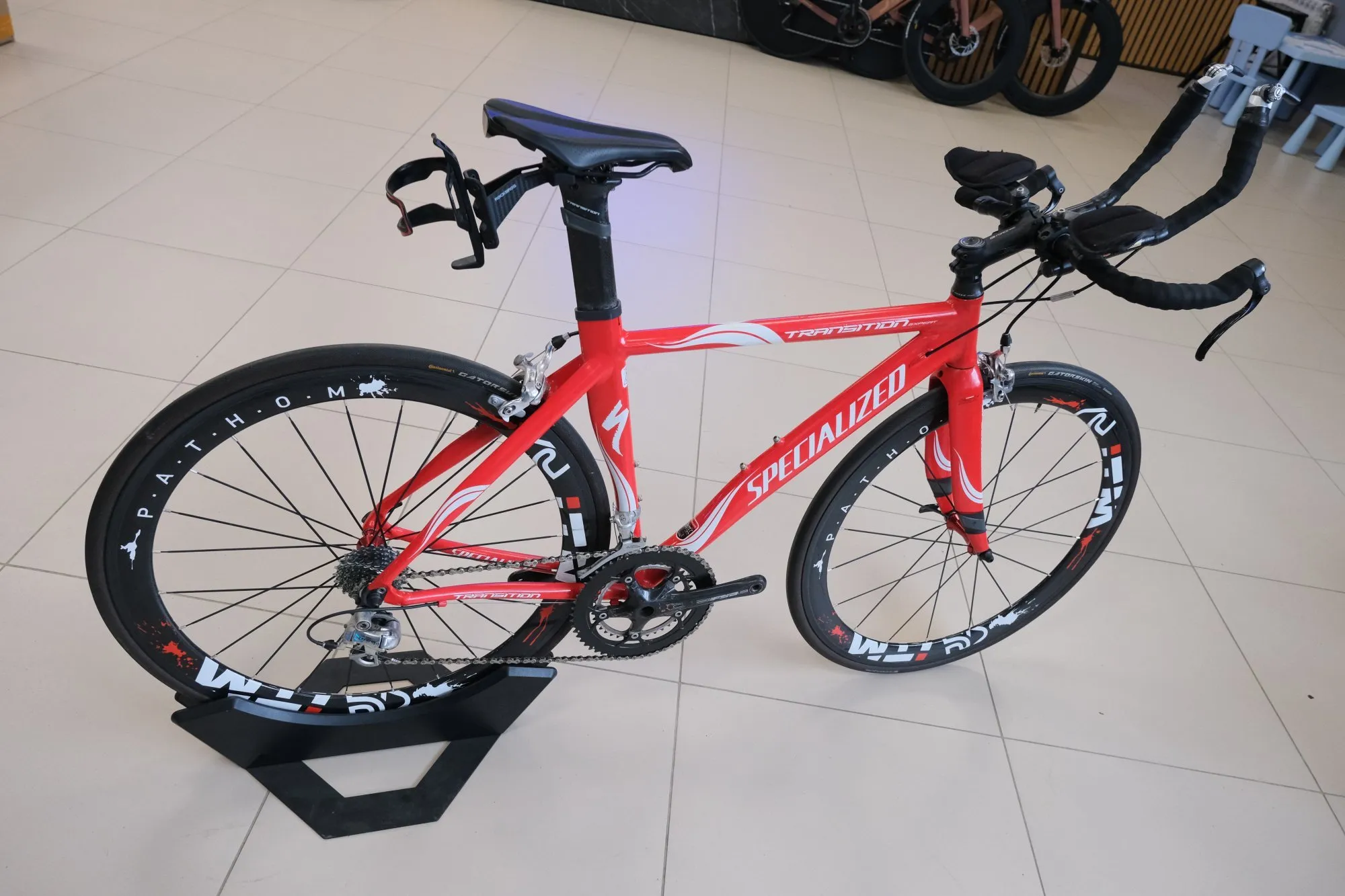 Шоссейный велосипед Specialized Transition Expert, 2 пары колёс