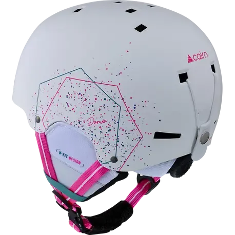 Шлем детский CAIRN DARWIN WHITE SPRAY