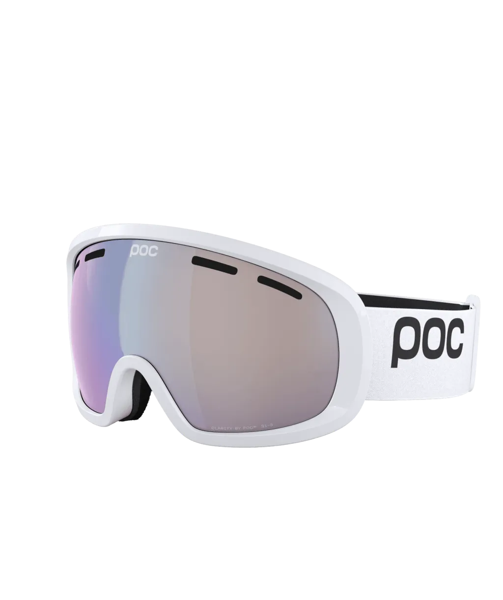 Горнолыжная маска POC Fovea Mid Photochromic Hydrogen White/Changeable Sky Blue