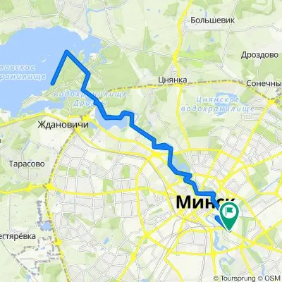 К воде/ прогулка по городу