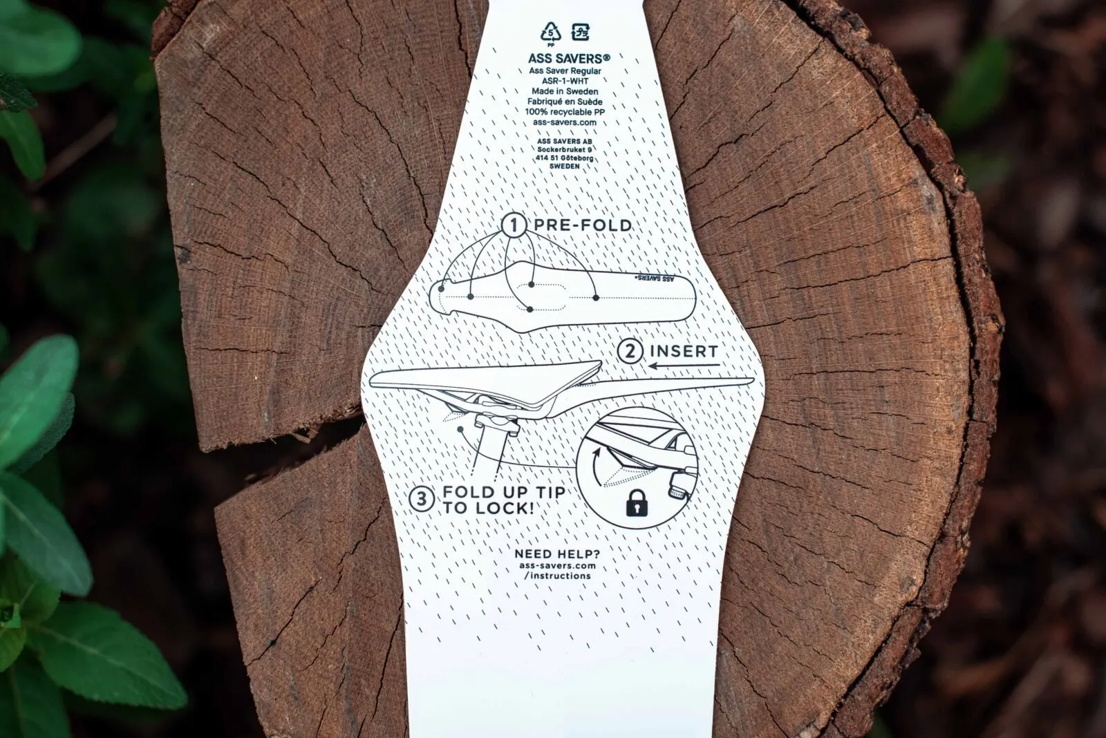 Крылья Ass Savers Regular White