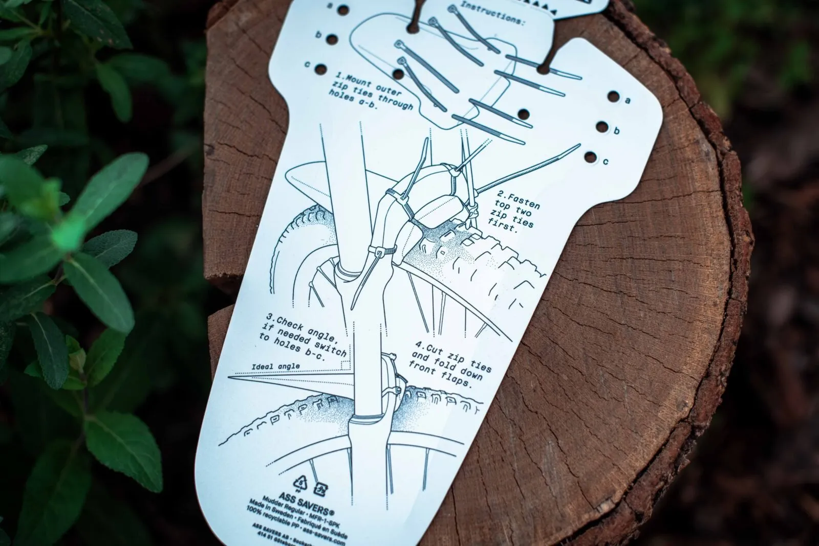 Крылья Ass Savers Mudder Regular Digital Edition