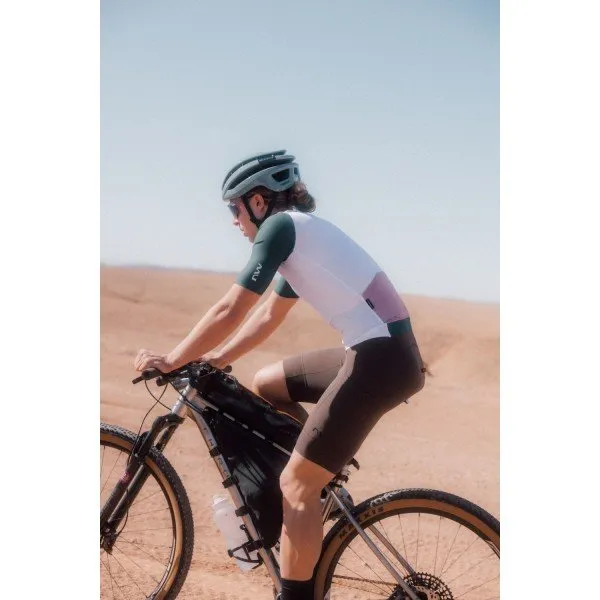 Велосипедная майка NorthWave EXTREME EVO JERSEY White/Petrolium