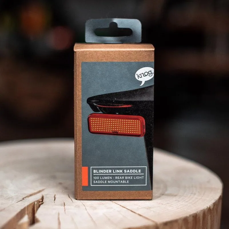 Фонарь задний Knog Blinder Link Saddle Mount