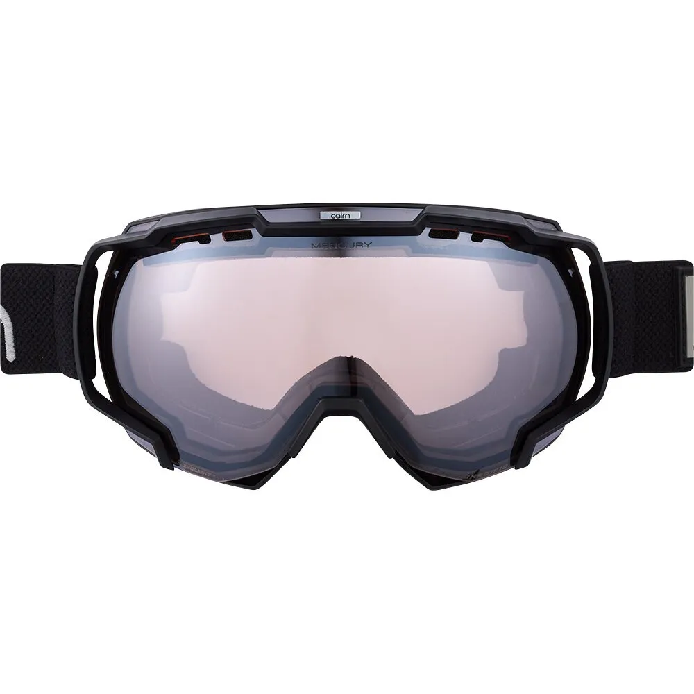 Горнолыжная маска Cairn MERCURY EVO NXT MAT BLACK SILVER