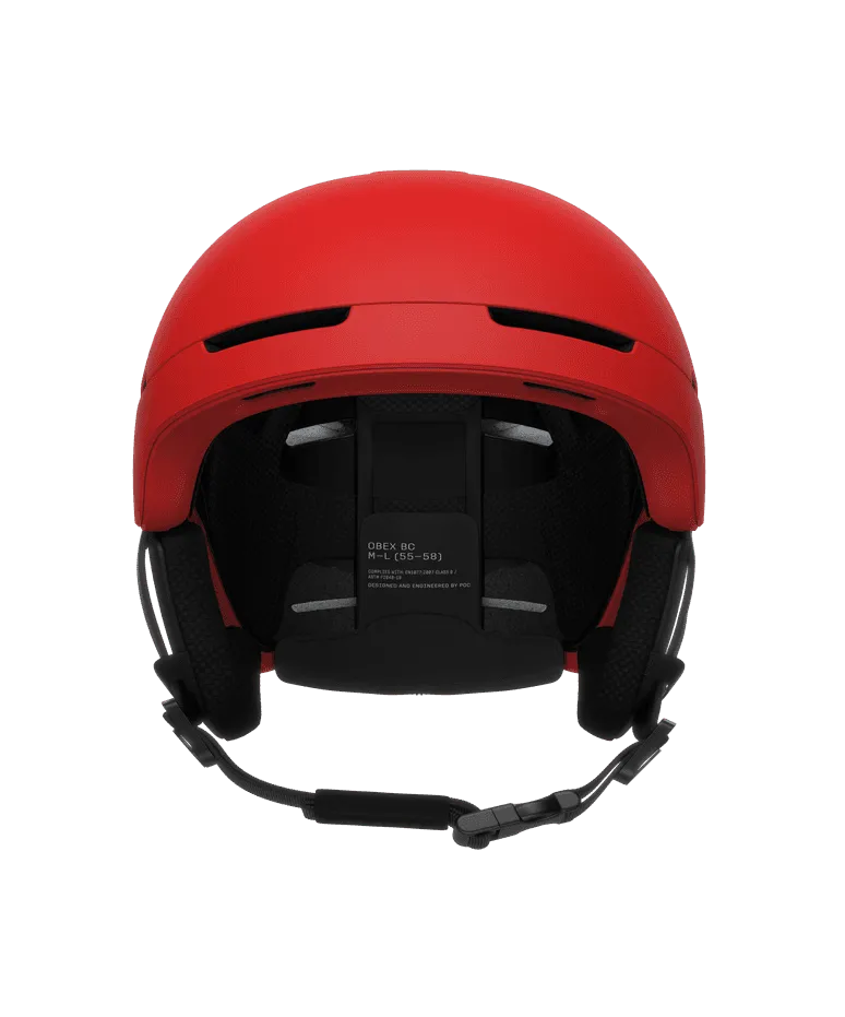 Горнолыжный шлем POC Obex BC MIPS Prismane Red Matt