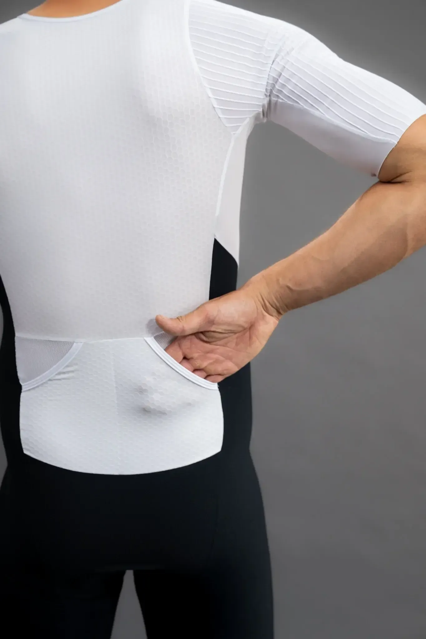 Трисьют мужской QUEST Black&White Premium Triathlon Suit