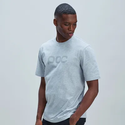 Men's POC Tee Grey Melange
