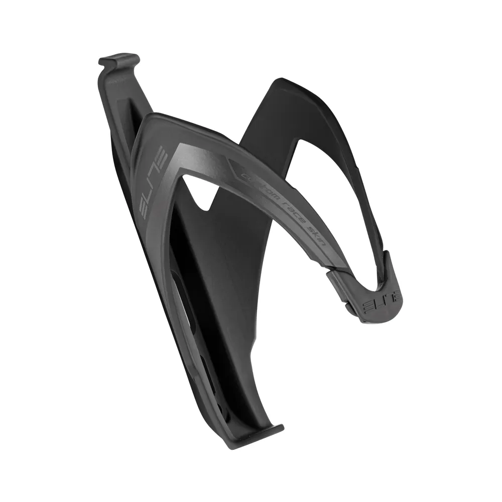 Флягодержатель Elite Custom Race Black Skin, Soft Touch