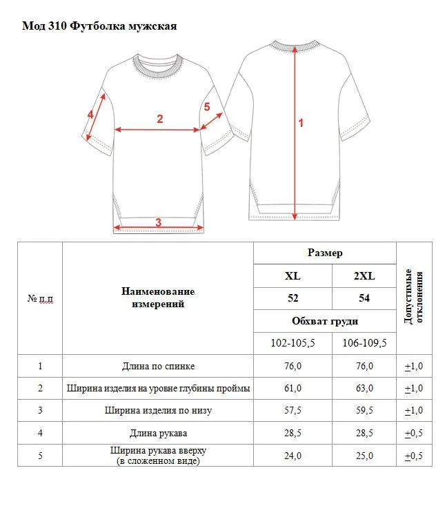Футболка URBAN FOG 310 унисекс