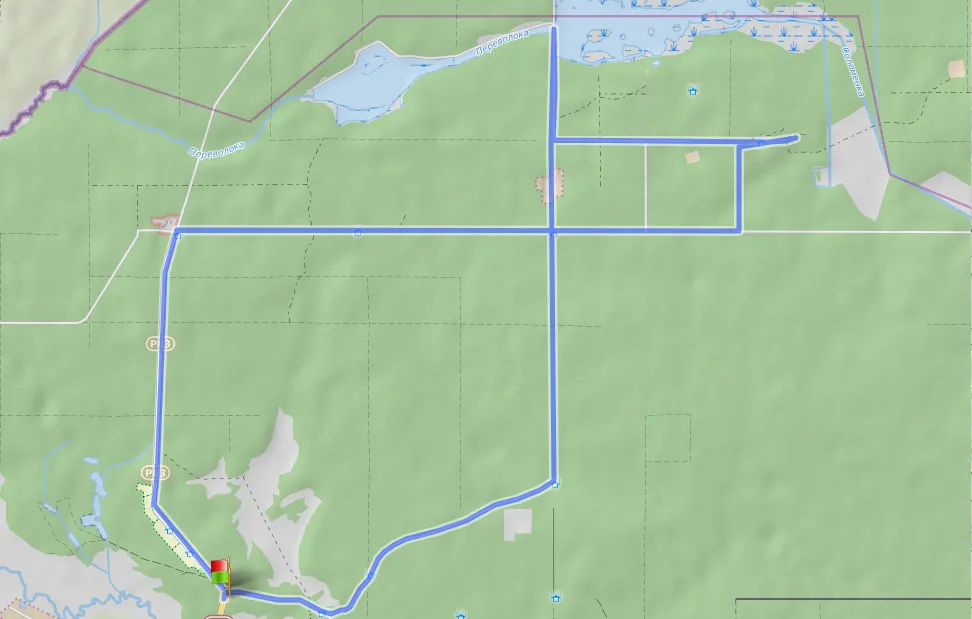 Тропа для горного велосипеда Каменюки