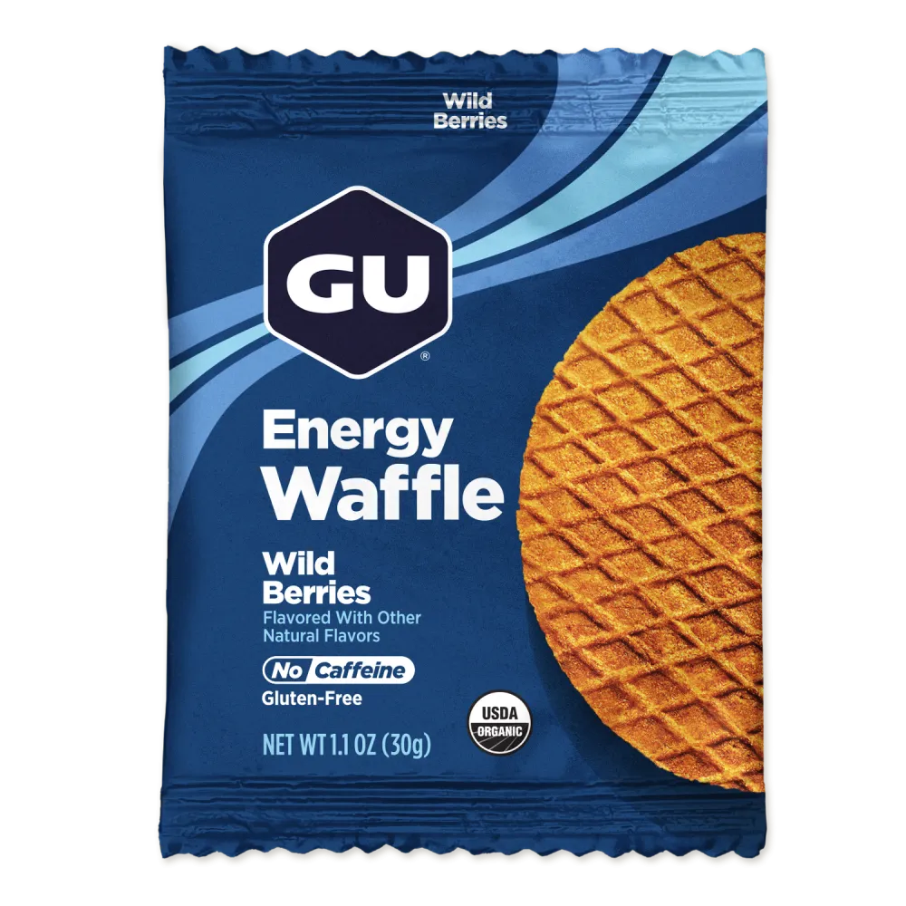 Вафли безглютеновые GU Energy Stroopwafel Дикие ягоды, 1 шт
