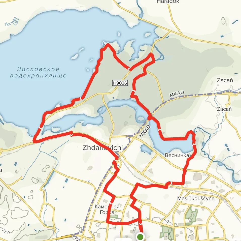 ТЦ Бонус - Минское море и обратно