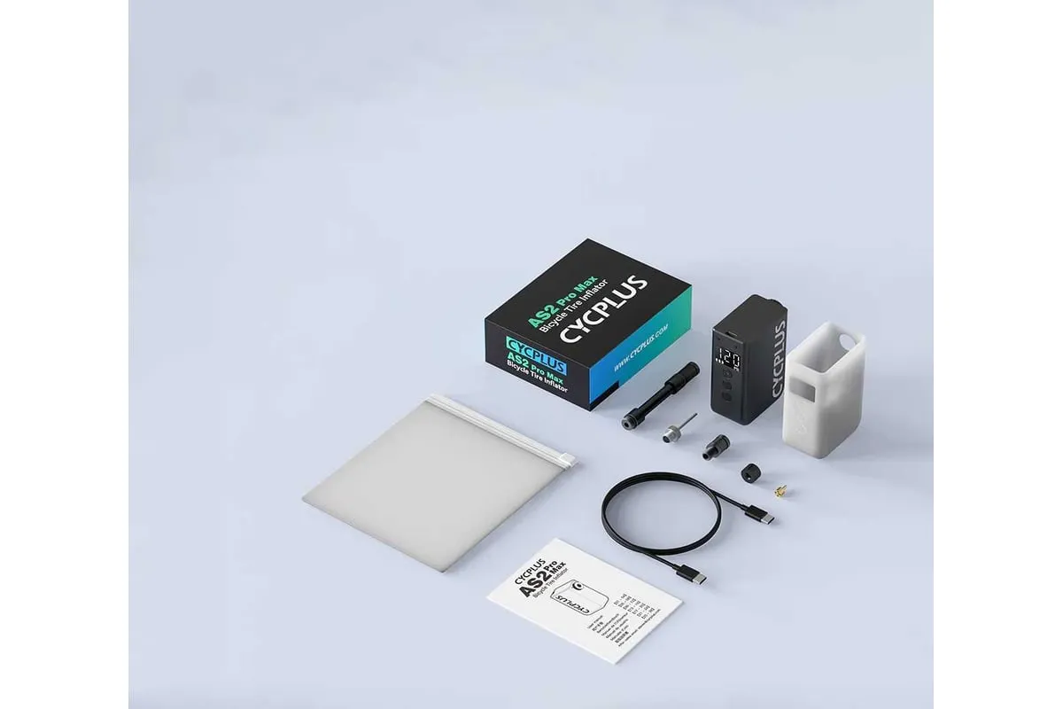 Портативный насос с аккумулятором Cycplus AS2 PRO MAX