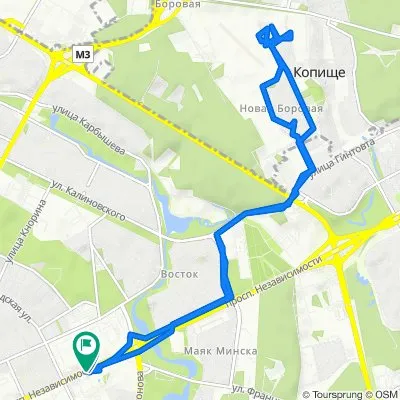 Легкий маршрут в НБ