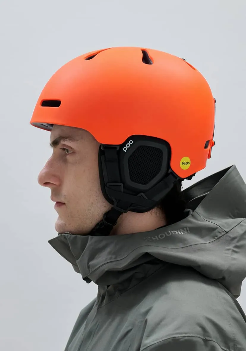 Горнолыжный шлем POC Fornix MIPS Fluorescent Orange Matt