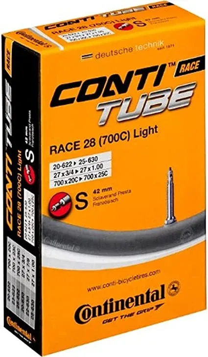 Камера Continental Race 28" Light (20/25-622/630) S60 (Presta)
