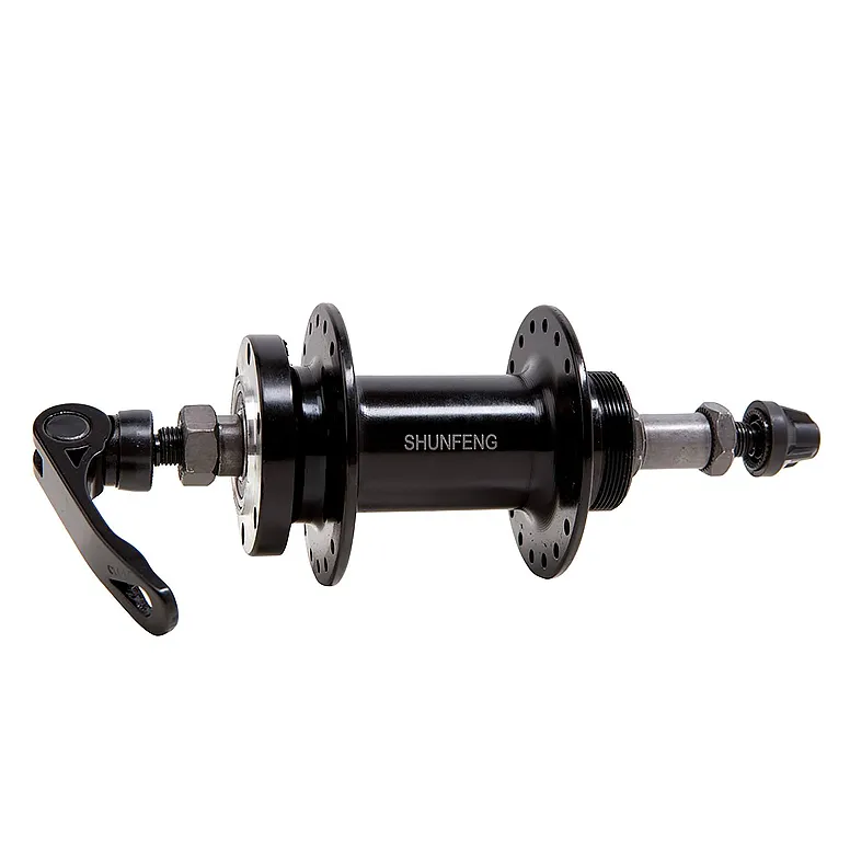 Втулка заднего колеса SHUNFENG-A210R: 3/8-14GX36H-135-145 (эксцентрик, 7 скоростей, трещетка, 6 болтов)