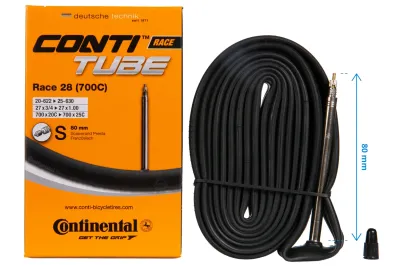 Камера велосипедная Continental Race 28 (FV 80 mm)