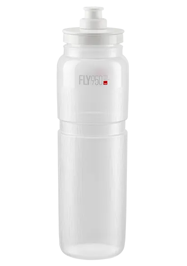 Фляга Elite Fly Tex / 950мл / Прозрачный Белый