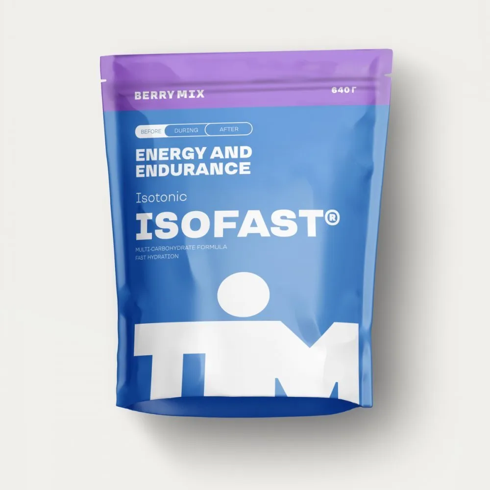 Изотонический напиток ISOFAST TIM, лесные ягоды, 1 шт, 640 гр