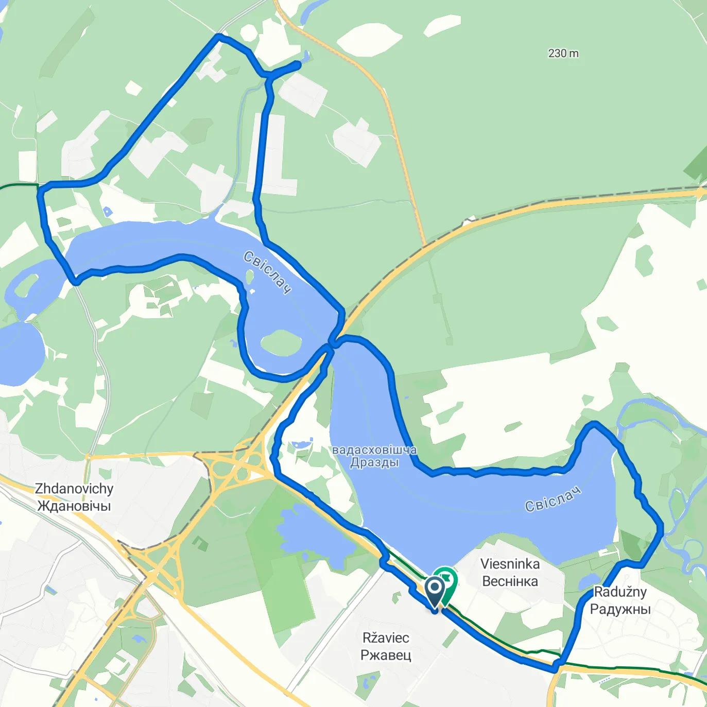 Маршрут #1 от магазина ON-BIKE (с фото)