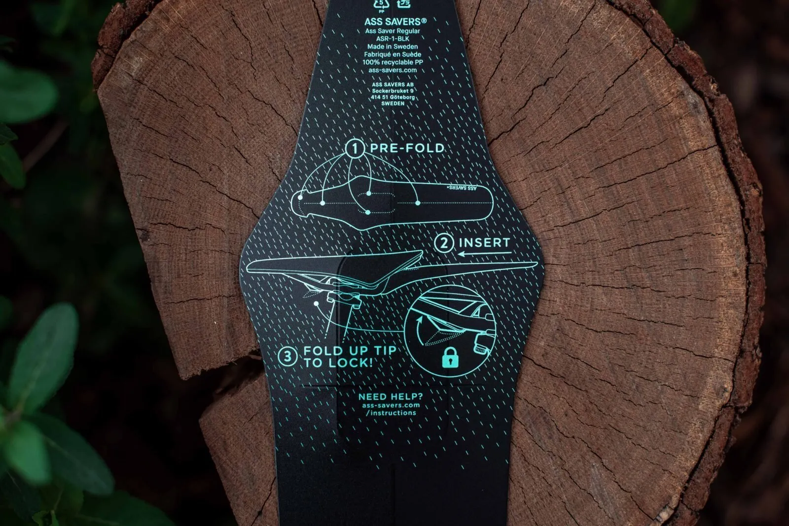 Крылья Ass Savers Regular Black