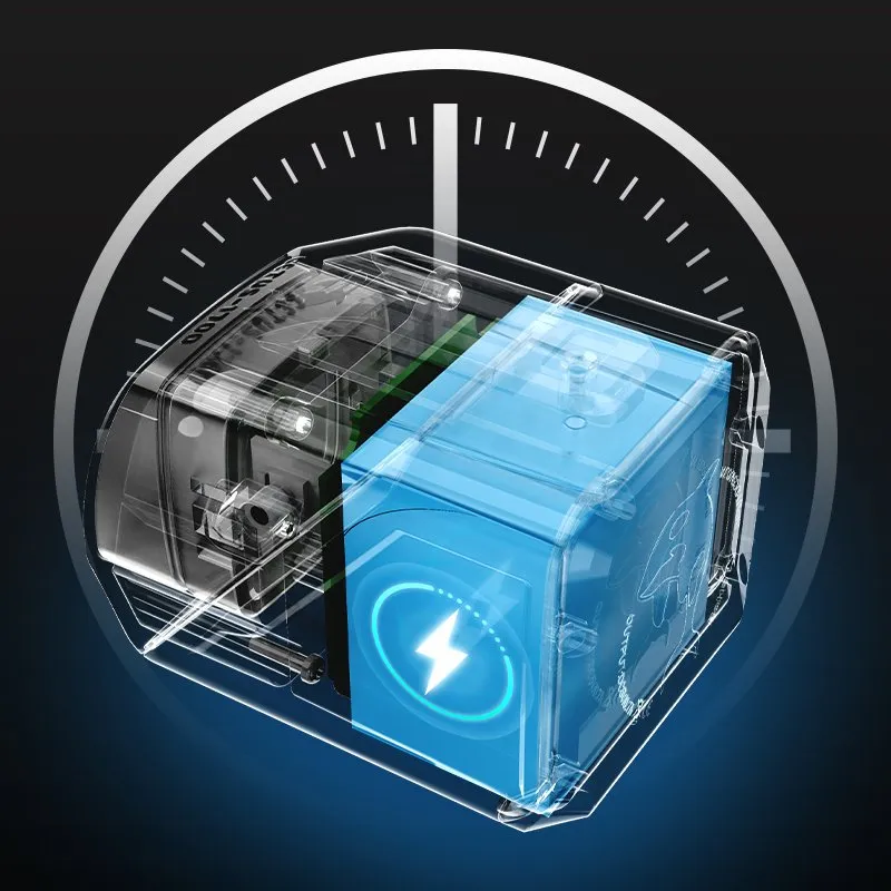 Аэродинамический велосипедный фонарь GACIRON Cetus-1700, белый