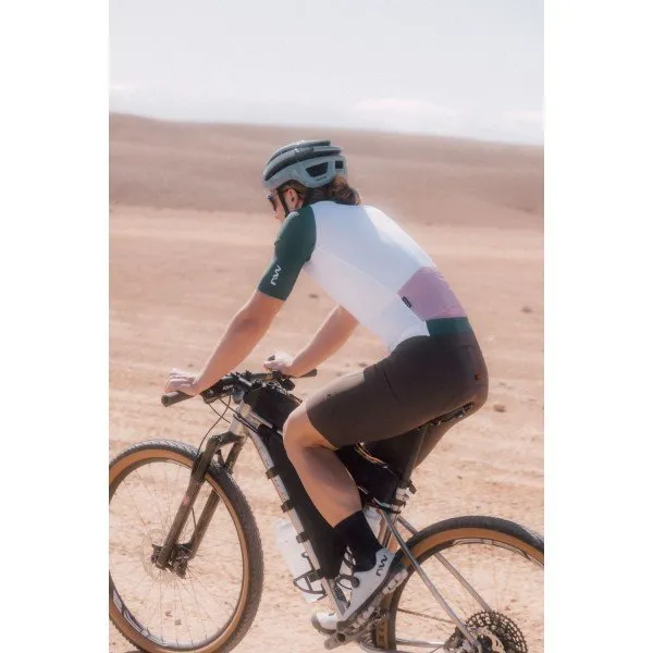 Велосипедная майка NorthWave EXTREME EVO JERSEY White/Petrolium