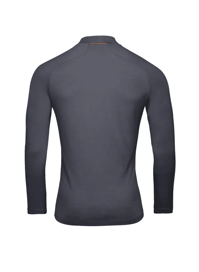 Веломайка POC Men's Layer Merino Mock Neck Jersey Sylvanite Grey