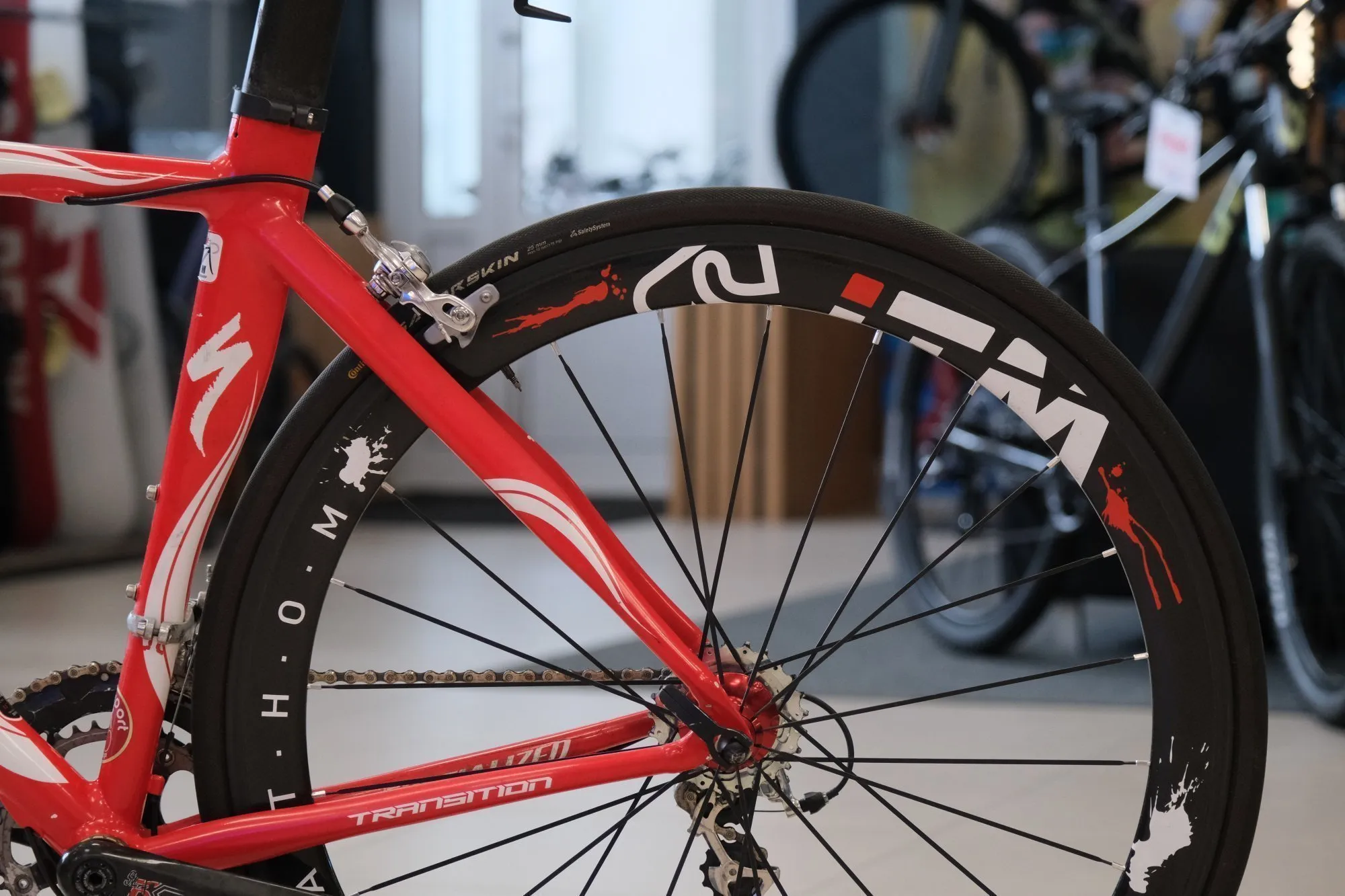 Шоссейный велосипед Specialized Transition Expert, 2 пары колёс