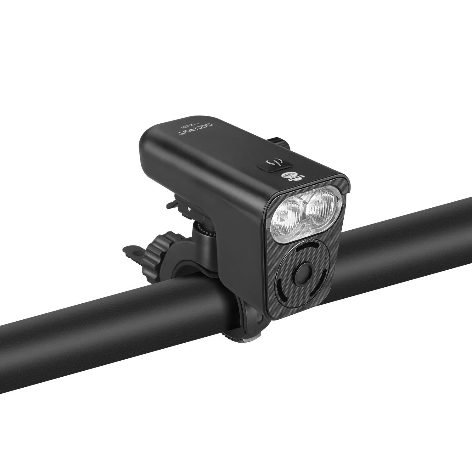 Велосипедный фонарь и гудок 2 в 1 GACIRON V18-400, черный