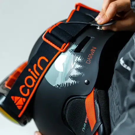 Шлем детский CAIRN DARWIN WHITE SPRAY