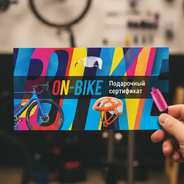 Подарочный сертификат на байкфит