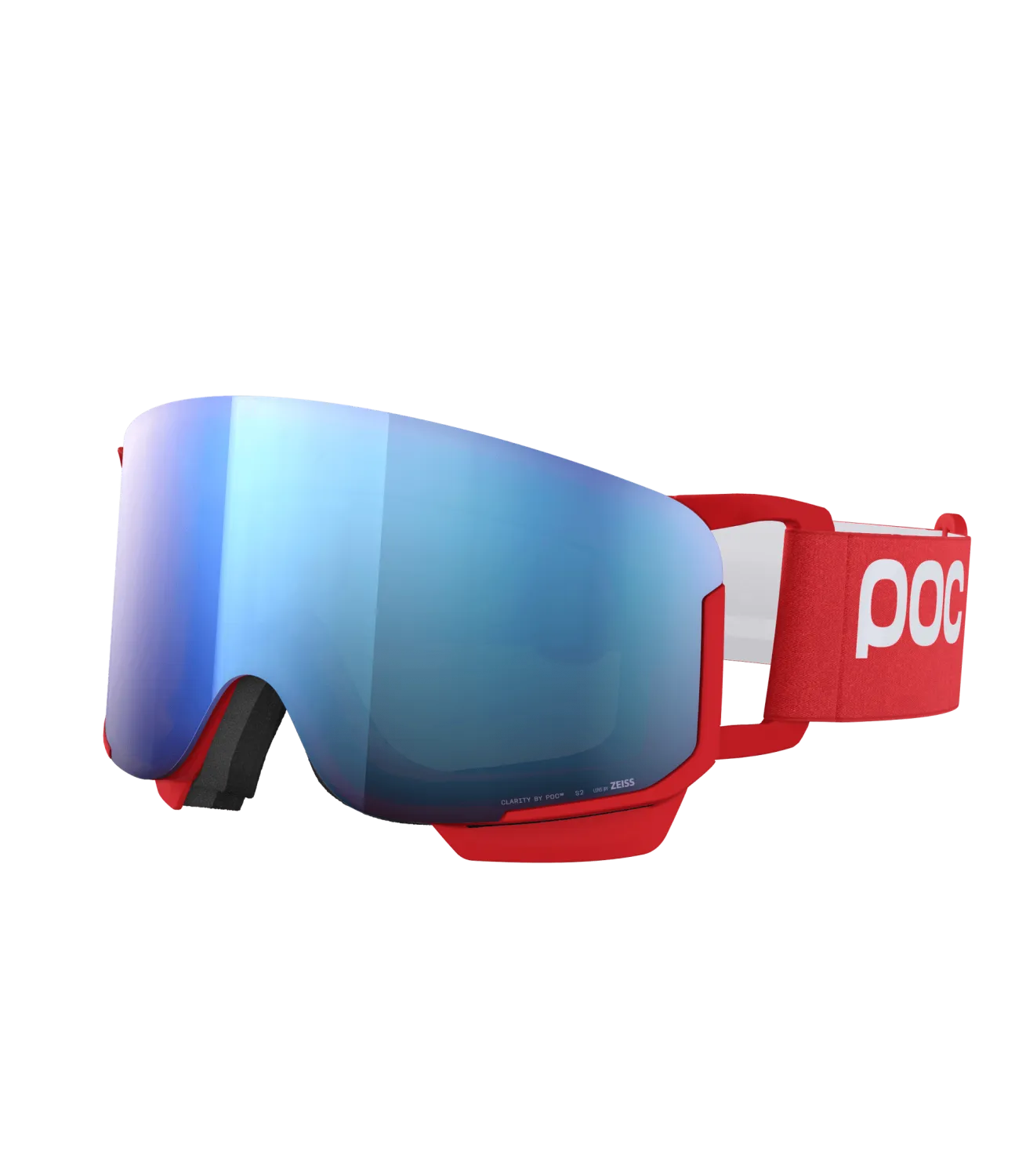 Горнолыжная маска POC Nexal Mid Prismane Red/Partly Sunny Blue