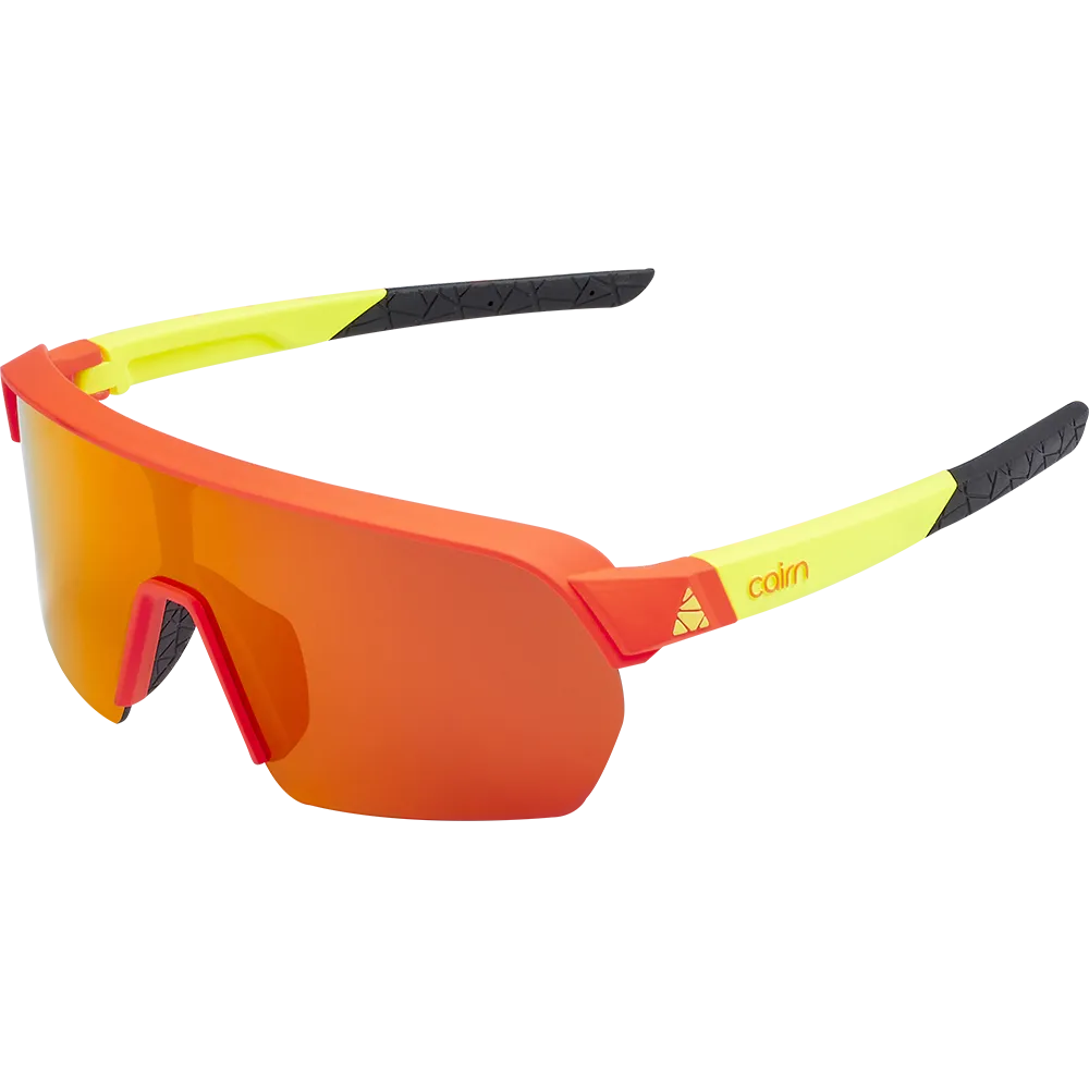 Очки велосипедные CAIRN ROC LIGHT MAT NEON ORANGE YELLOW