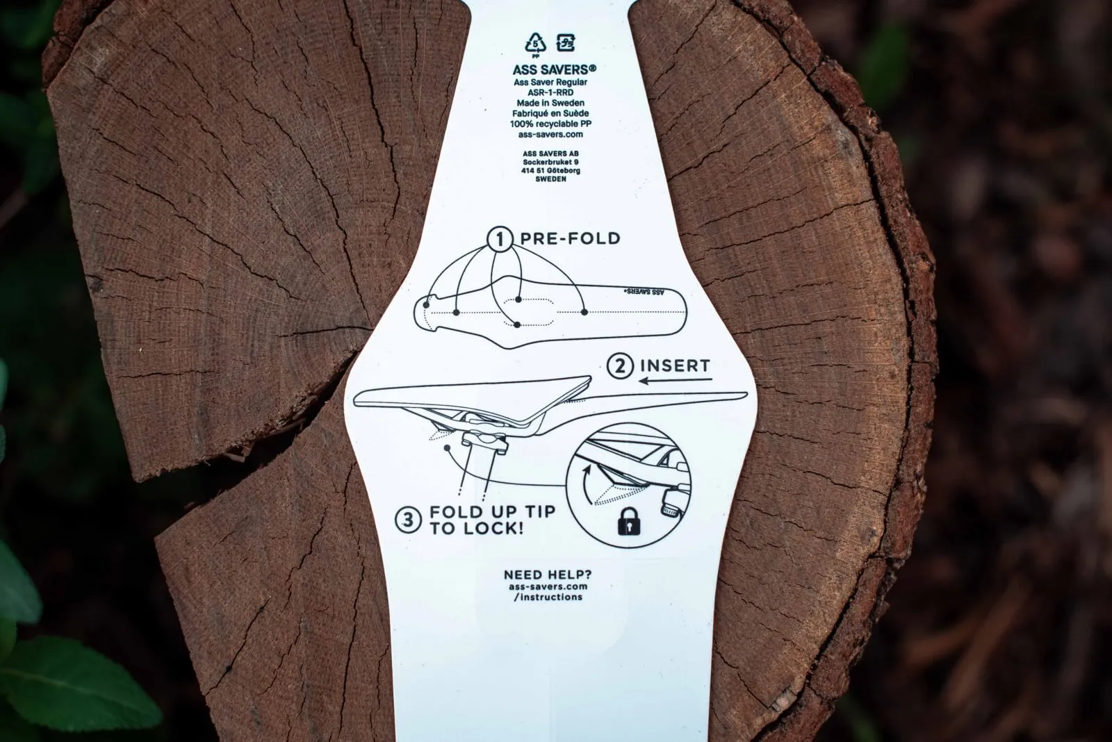 Крылья Ass Savers Regular Bold Rain Red