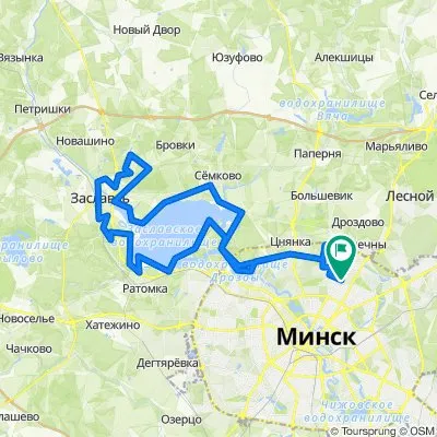 Вокруг Заславского водохранилища