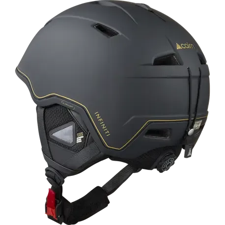 Шлем CAIRN INFINITI MAT BLACK GOLD