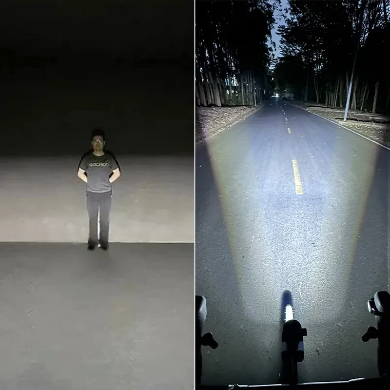 Аэродинамический велосипедный фонарь GACIRON Cetus-1700, белый