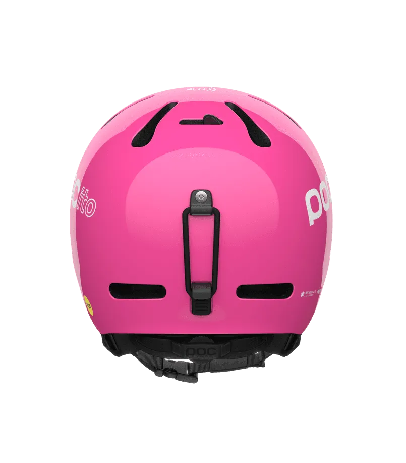 Горнолыжный шлем детский POCito Fornix MIPS Fluorescent Pink