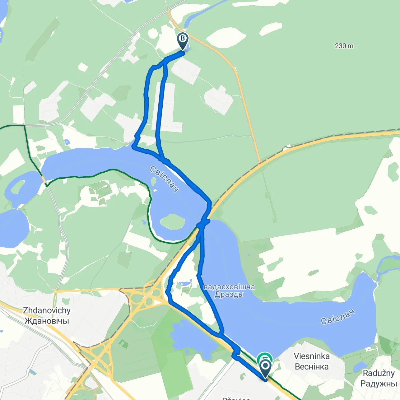 Маршрут #2 от магазина ON-BIKE (с фото)